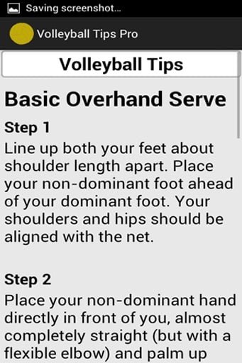 Volleyball Tips截图3