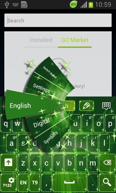 Green Sparkly Galaxy截图3