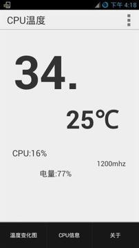CPU温度截图