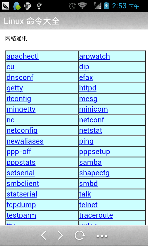 Linux命令大全截图1