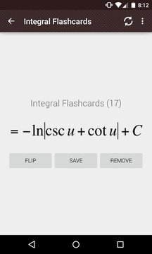 Derivative and Integral Rules截图
