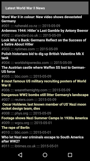WWII News截图1