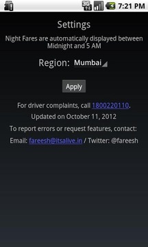 Mumbai Rickshaw and Taxi Fares截图