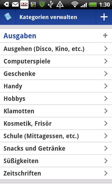 VSB Taschengeldplaner截图7