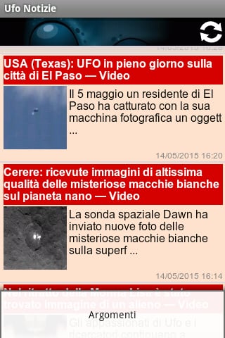 Ufo Notizie截图1