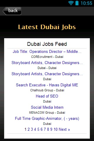 Jobs In Dubai: Job Search LITE截图1