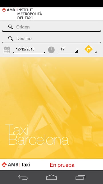 AMB Taxi Barcelona截图3