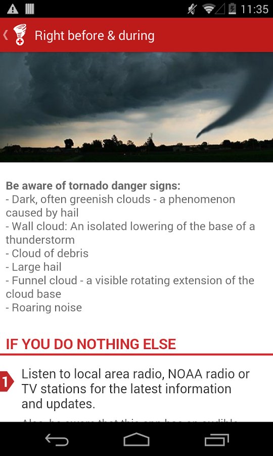 Tornado - American Red Cross截图1