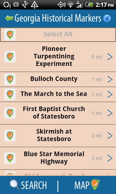 Georgia Historical Markers截图2