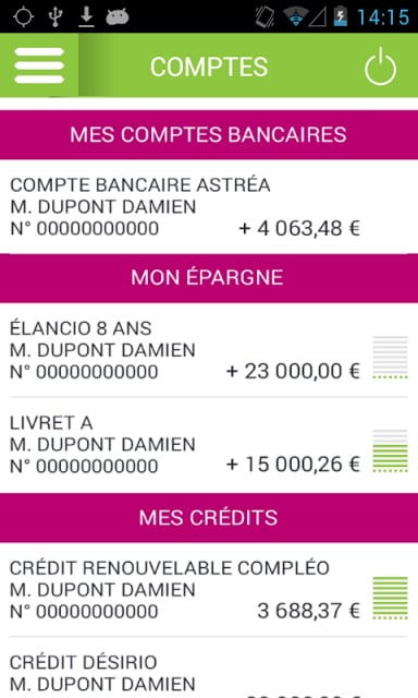 Groupama Banque Mobile截图9