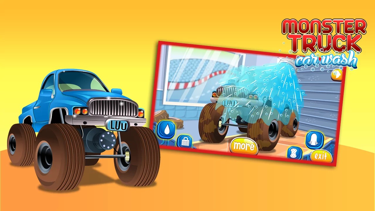 monster truck car wash and spa截图3