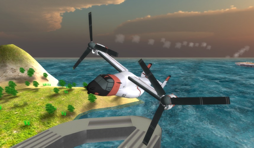 Airplane Helicopter Pilot 3D截图8