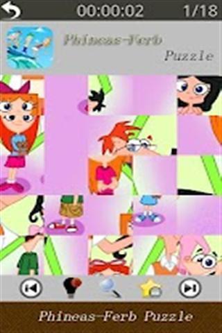 Phineas-Ferb Puzzle截图1