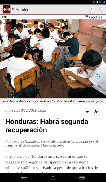 Diario El Heraldo Honduras截图10