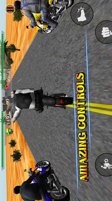 暴力摩托赛车游戏截图2