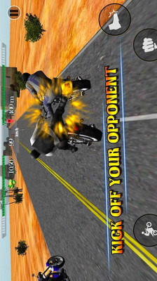 暴力摩托赛车游戏截图1