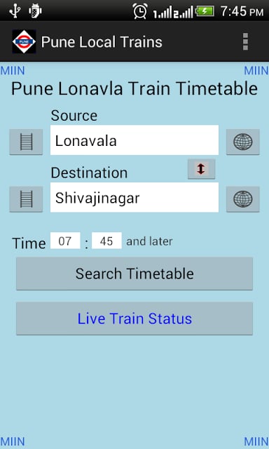 Pune Local Trains截图3