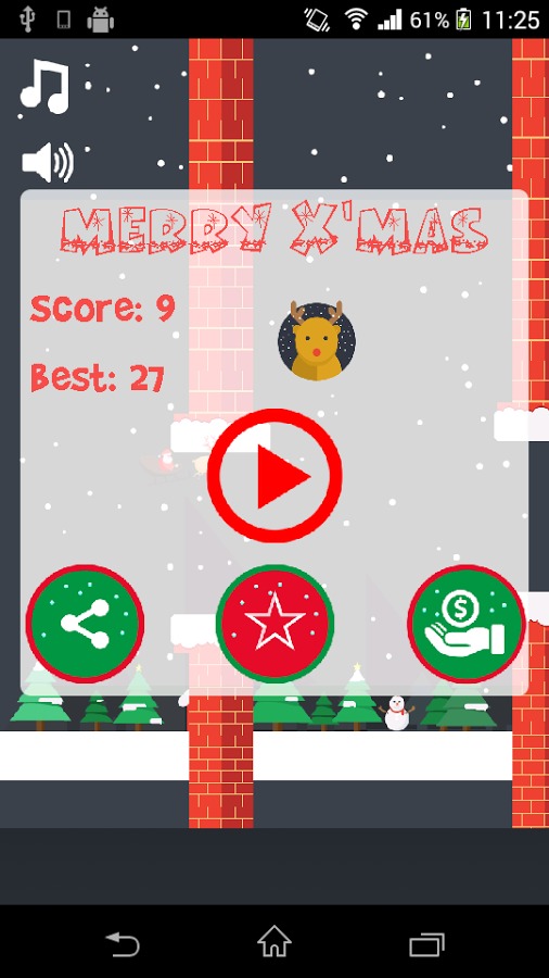 Flappy Papa – Merry Christmas截图4