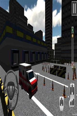 3D救护车停车截图3