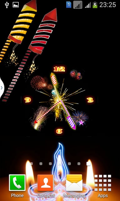 Rocket Diwali Clock截图8