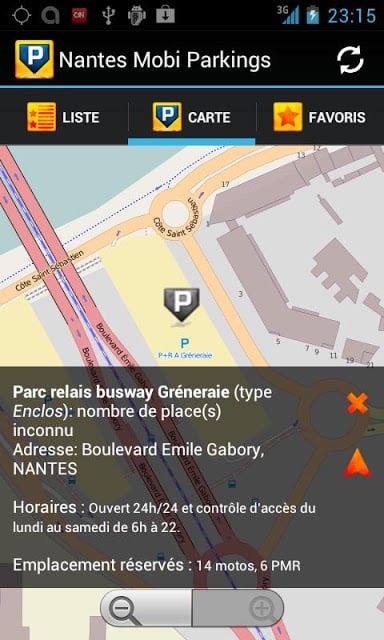 Nantes Mobi Parkings截图4