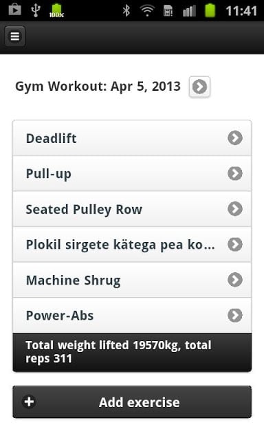 Gymwolf Workout Tracker截图5