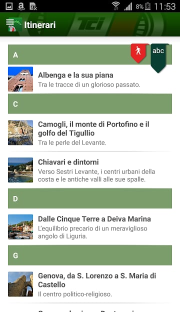 Liguria Guida Verde Touring截图2