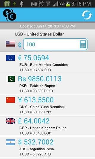 FREE Currency Converter Pro截图3