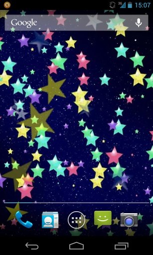 CRAZY STARS HD LIVE WALLPAPER 1.0截图1