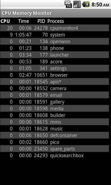 CPU Memory Monitor截图3