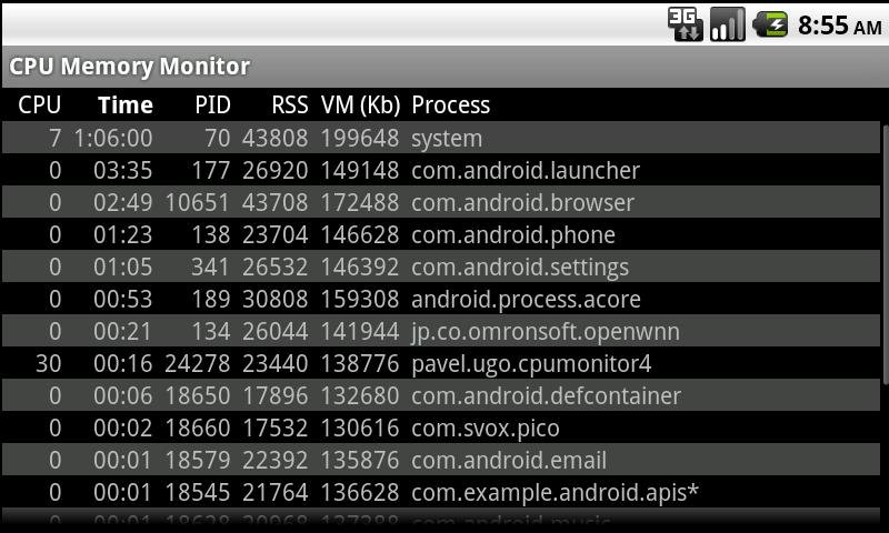 CPU Memory Monitor截图8