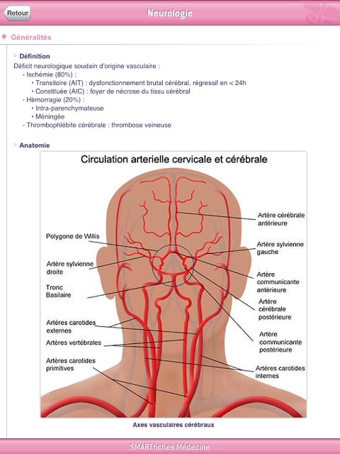 SMARTfiches Neurologie FREE截图6