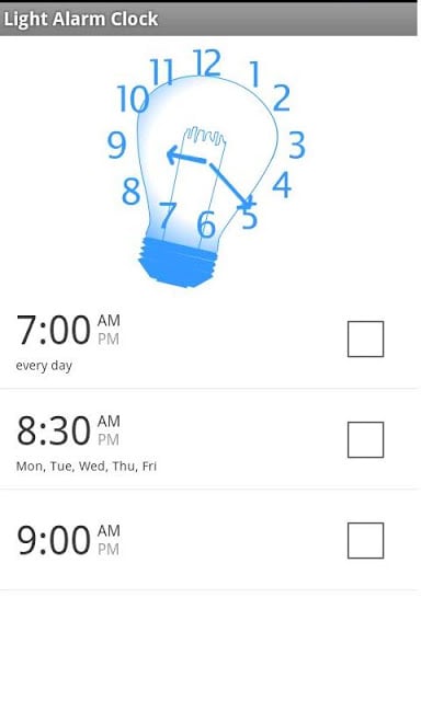 Wake Up Light Alarm Clock截图1