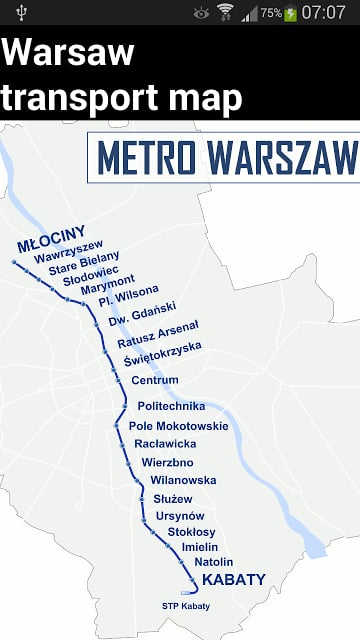 Warsaw Offline Guide截图8