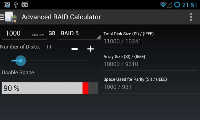 Advanced Raid Calculator截图5