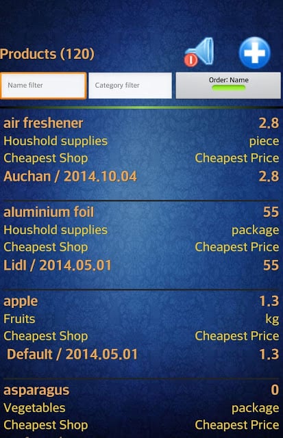 Easy Android Shopping List截图4