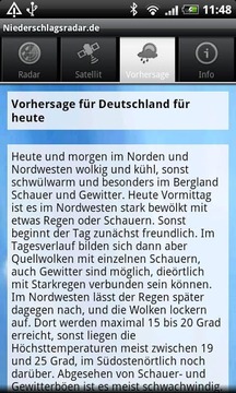 NiederschlagsRadar.de截图
