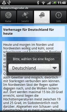 NiederschlagsRadar.de截图