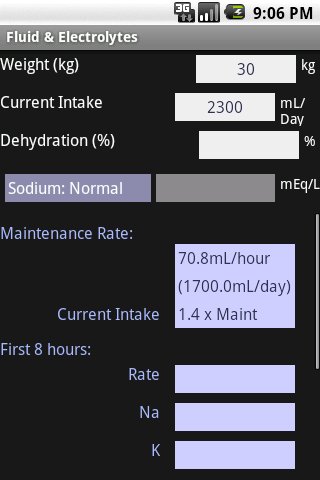 Fluid Electrolytes截图1