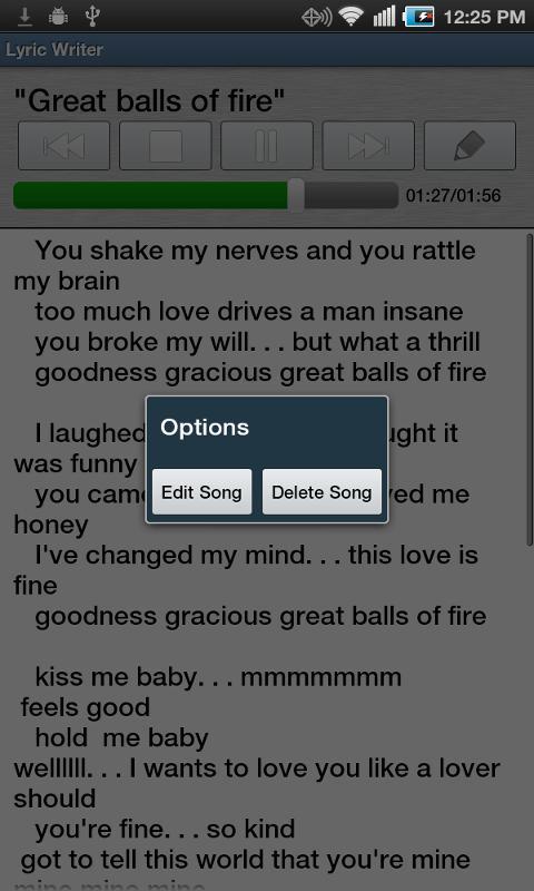 Lyric Writer截图3