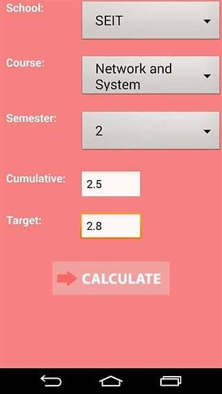 ITE GPA Calculator截图1