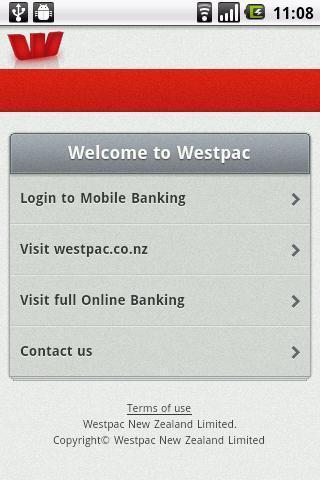 Westpac NZ Mobile Banking截图3