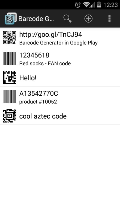 条码生成器 Barcode Generator截图1