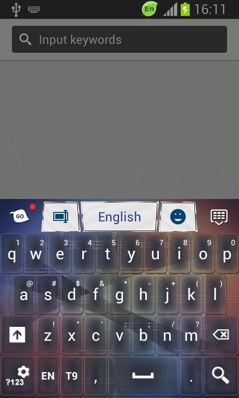 Keyboard for Galaxy S5 Mini截图2