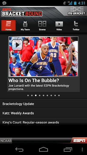 ESPN Bracket Bound 2012截图1