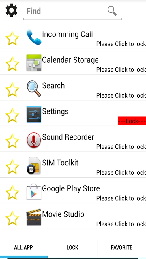 App Lock (Kh App Lock) kh lock截图2