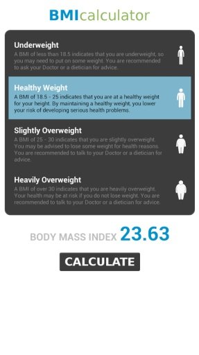 BMI (Body Mass Index) Calculator截图9