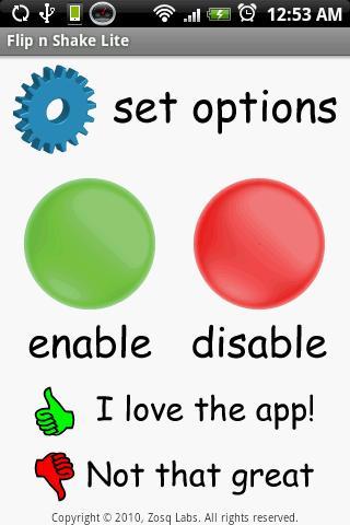 Flip 'n Shake Lite截图1