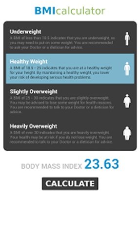 BMI (Body Mass Index) Calculator截图6