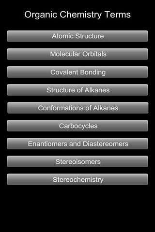 Organic Chemistry Terms截图4